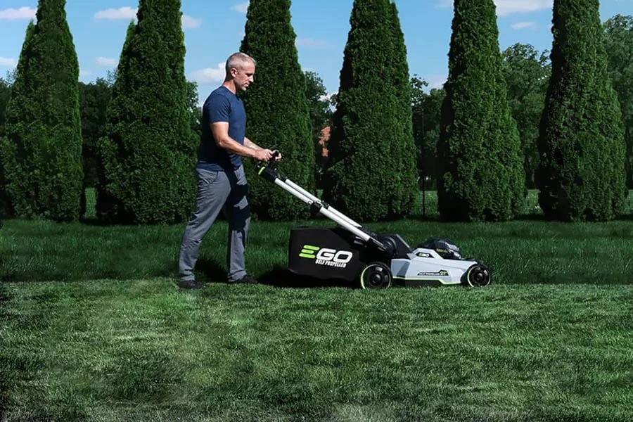 best cordless battery lawnmower